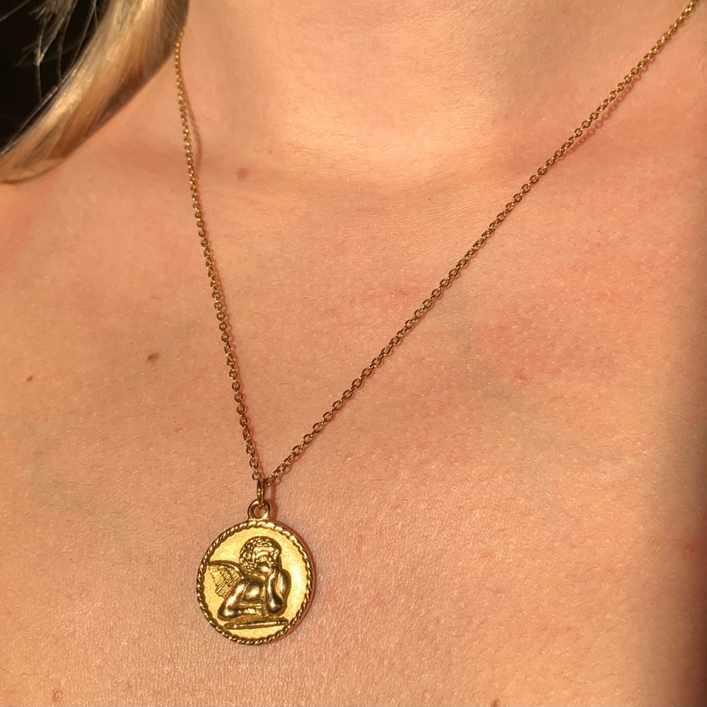 Gold necklace - Picture 3 of 3